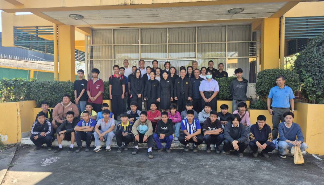 กิจกรรมศึกษาดูงานและรับสมัครฝึกอบรมโครงการเพิ่มทักษะด้านอาชีพแก่นักเรียนที่ไม่ได้เรียนต่อหลังจบการศึกษาภาคบังคับ
